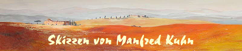 Skizzen von Manfred Kuhn