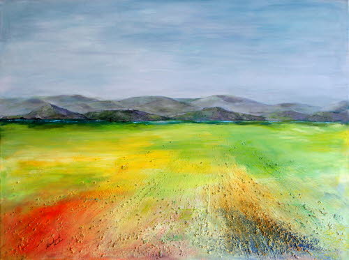 Andalusien, 60x80 cm, Mischtechnik