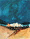 Landschaft in England, 50x65 cm, Acryl auf Papier