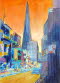 San Francisco, 50x70 cm, Mixed Media